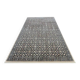 Tapis moderne noir et beige KATA en Laine