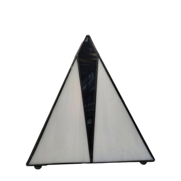 Lampe de table Targetti Sankey Pyramid vintage des années 1990