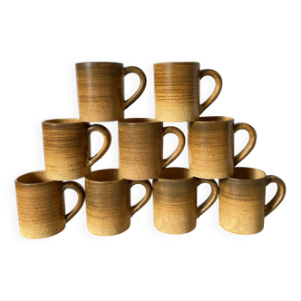 Longchamp stoneware cups and mugs