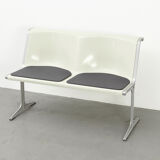Fiberglass bench by Friso Kramer for Wilkhahn 1967