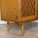 Wood and rattan wardrobe 60'