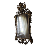 Magnificent gilded bronze mirror
