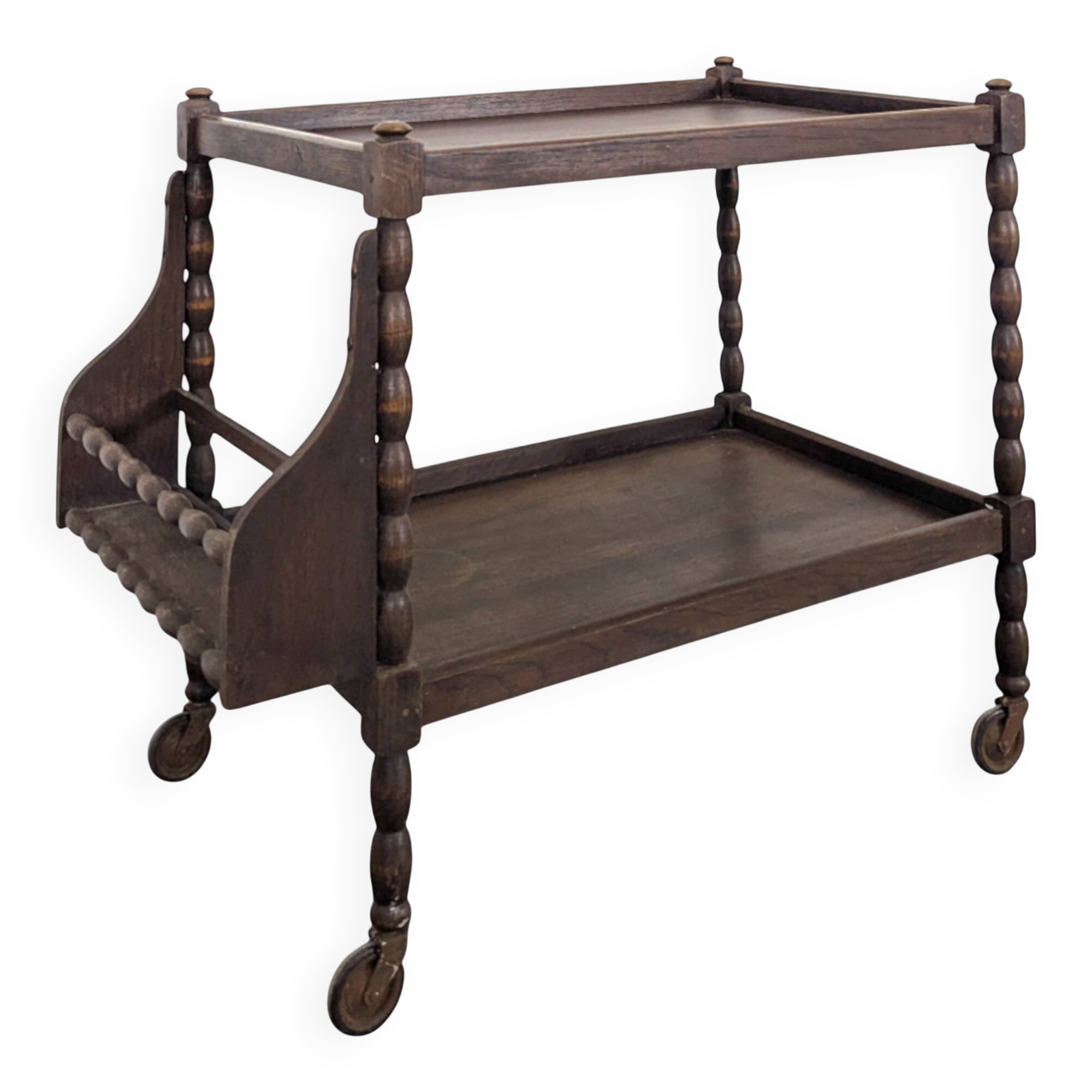 Brutalist oak sideboard