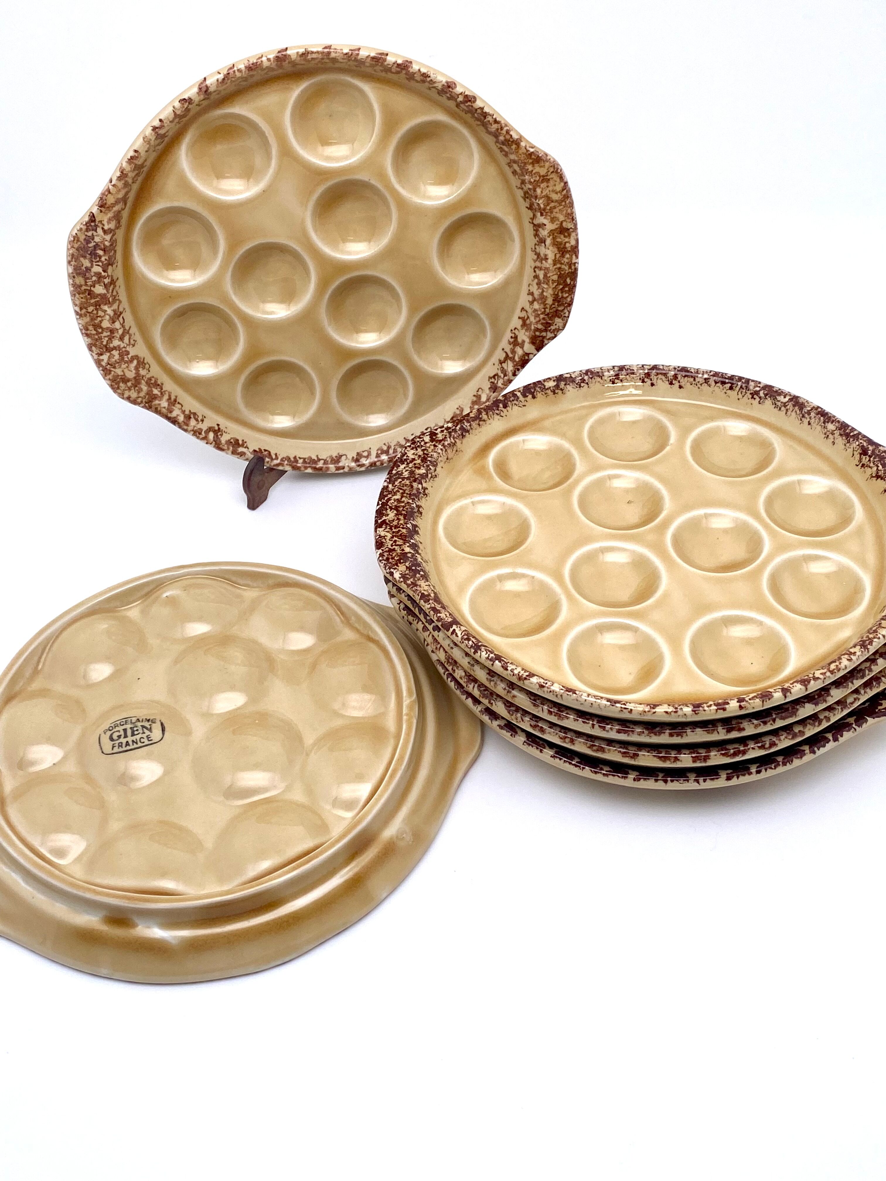 Gien snail 6 plates service