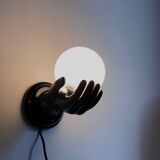 Vintage hand ceramic wall lamps