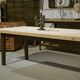 Grande table de ferme en pin XXème