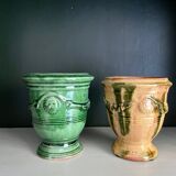 Duo of vases of Anduze