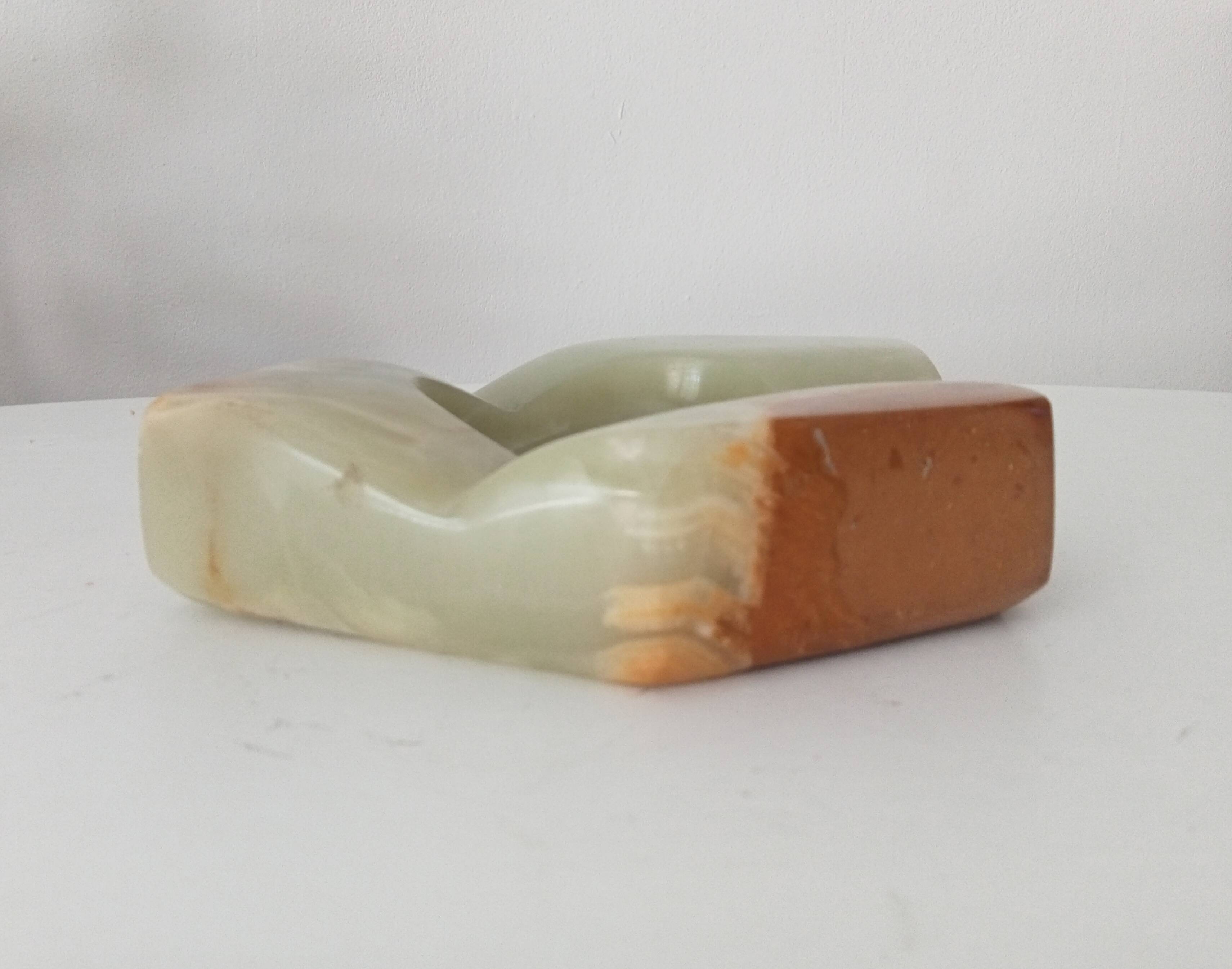 Italian Onyx Ashtray from the 50s