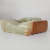 Cendrier italien en Onyx années 50