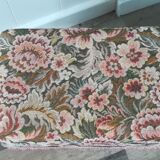 Foot rests floral tapestry