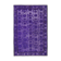 Handmade vintage turkish 1980s 185 cm x 284 cm purple rug