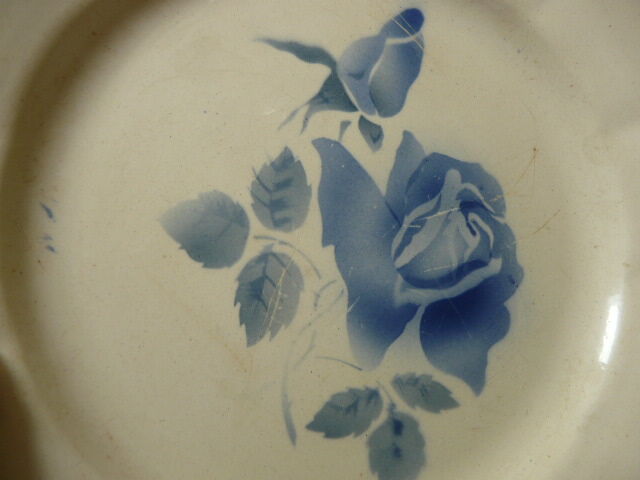 Service de vaisselle Digoin Sarreguemines 6 assiettes plates & creuses 5 à dessert