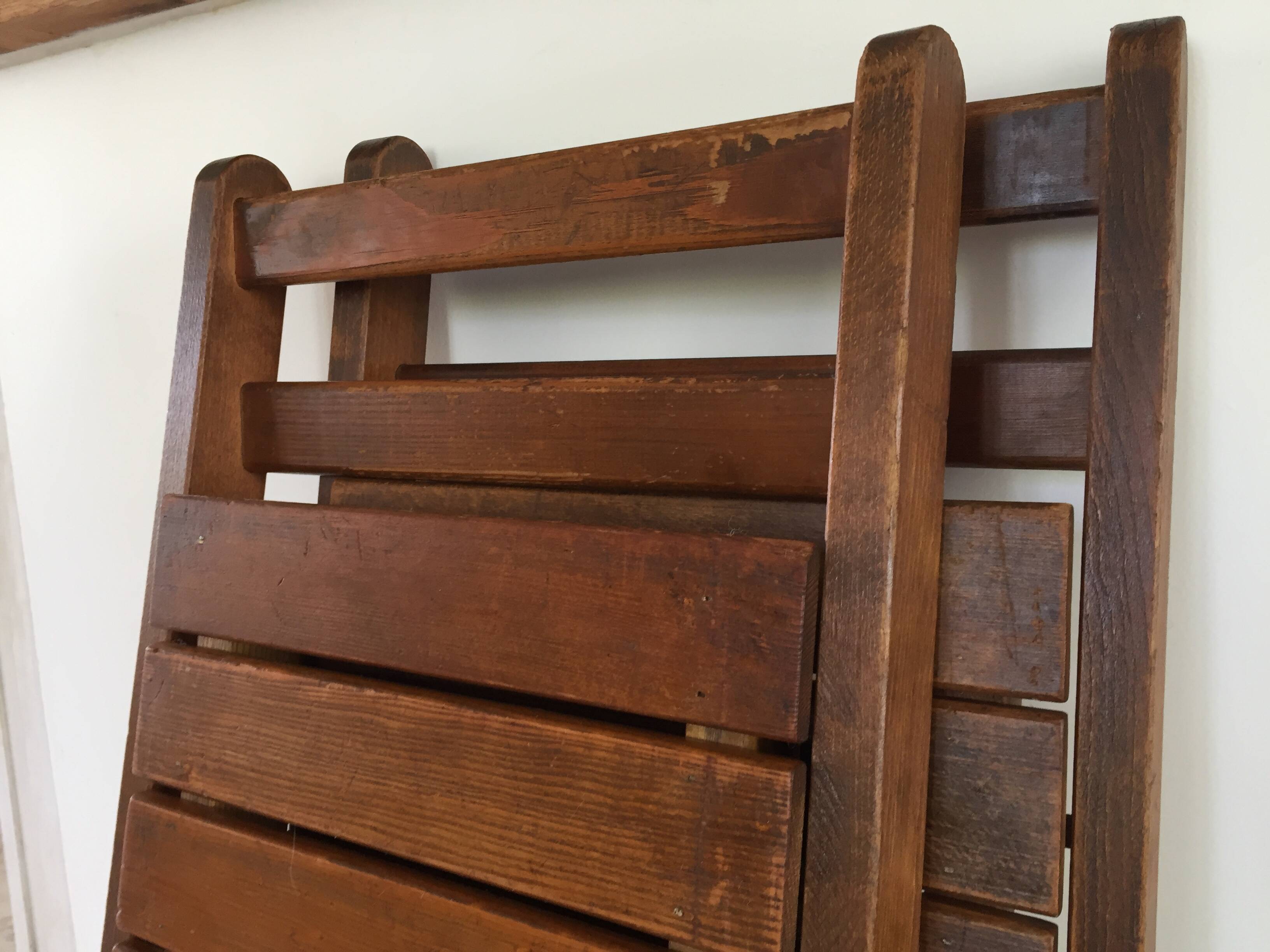 Folding chalet chairs "wood fire"