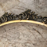 Old baroque metal frame