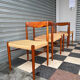 Série de 4 chaises d’H.W. Klein pour Bramin