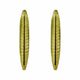 Pair of Green Murano Glass Leaf Wall Sconces, Italy 1990s