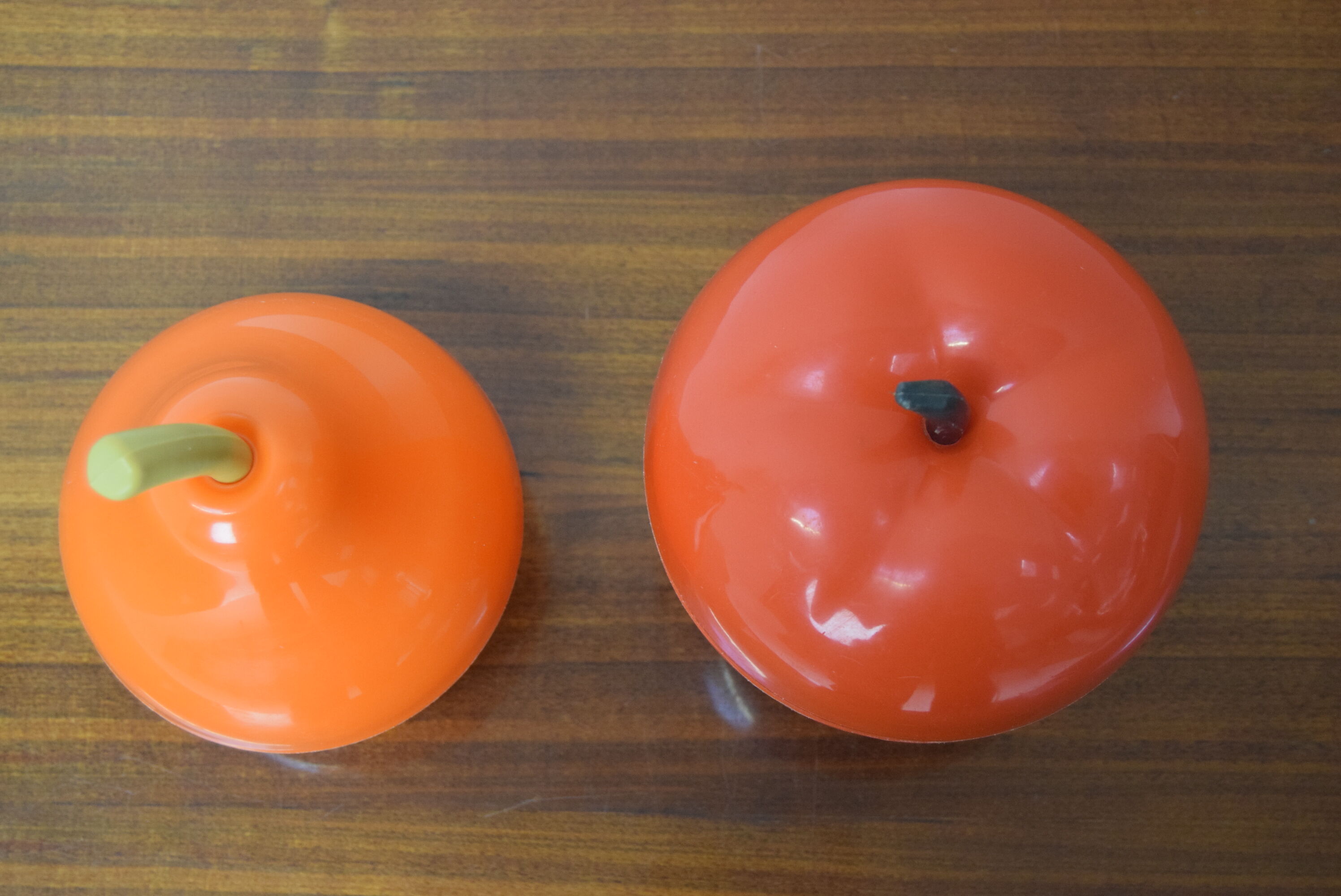 Set of mid-century plastic boxes,1970's