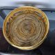 Rattan and brass centerpiece, Italy, 1970