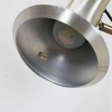 Lyskær Belysning double spot floor lamp / reading lamp / brass / 1970s / Danish modern design