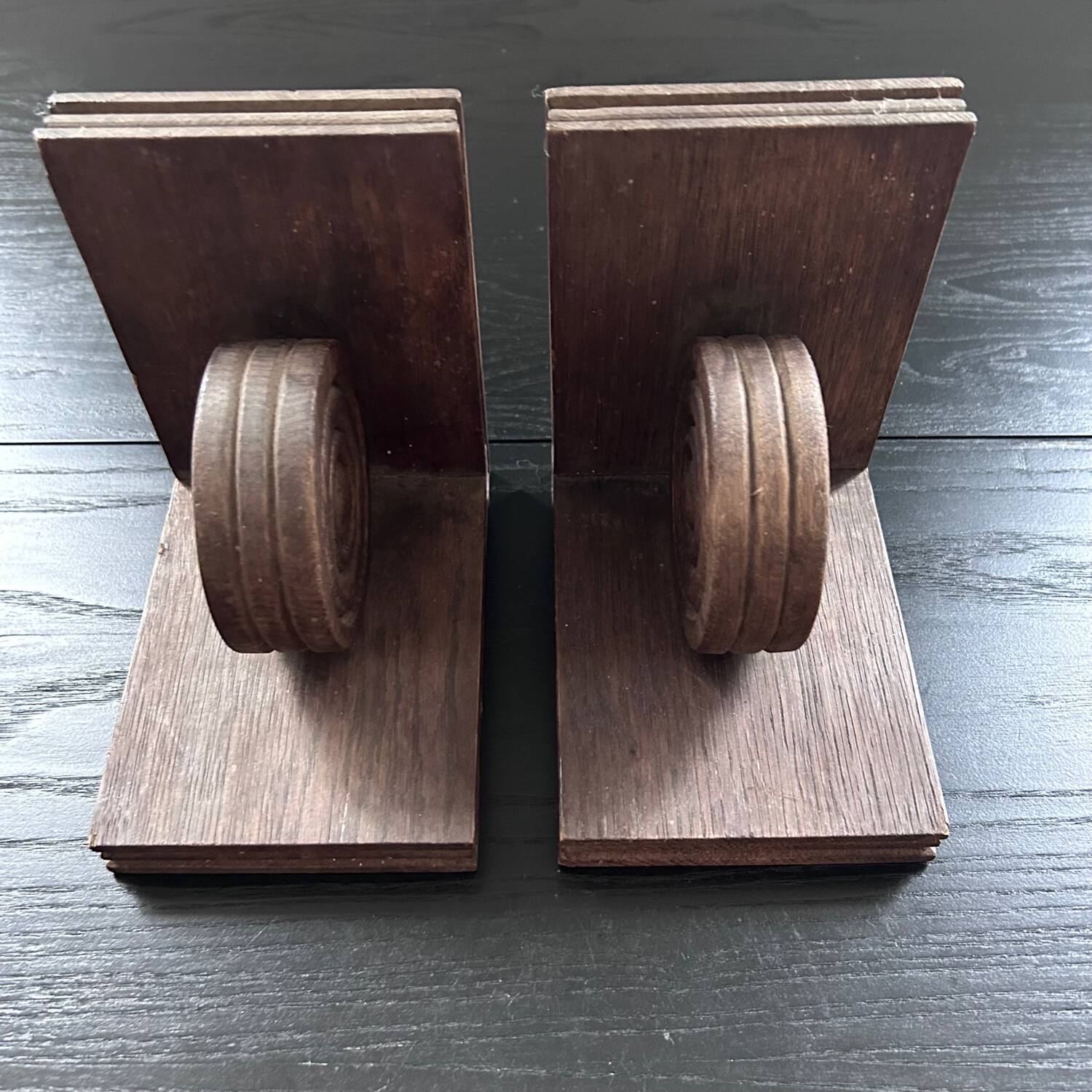 Pair of Breton bookends