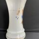 Vase napoleon iii opalescent white opaline
