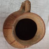 Poterie traditionnelle kabyle / berbère en terre cuite ornée de motifs