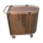 Roulette macassar trolley bar