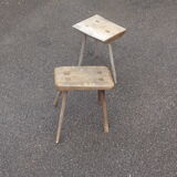 Natural wood sellette