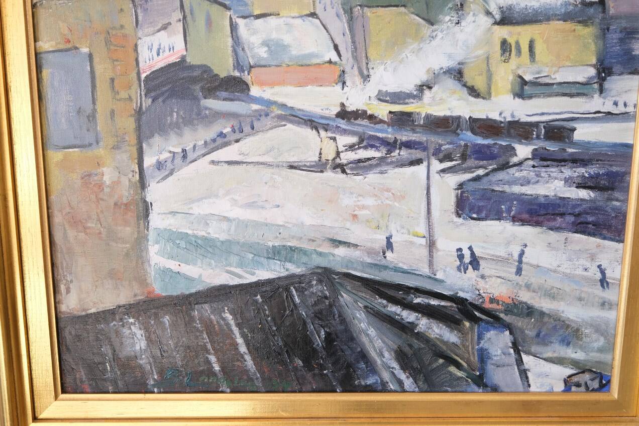 Oil painting by Bertil Landelius 1935