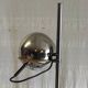 Eyeball type floor lamp/reading light in chrome metal - 1970s