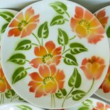 6 dessert plates Moulin des Loups Orchies Ontario model