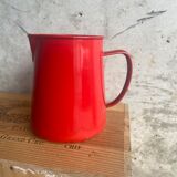 Enamelled sheet metal pitcher