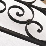 Wrought iron side table