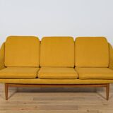 Mid-Century Three-Seater Sofa by Gerhard Berg for Hjelle, Norway, 1960s