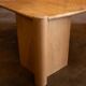 Vintage Italian coffee table in travertine - 1980s