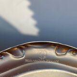 Guy Degrenne silver-plated metal compartmented serving platter