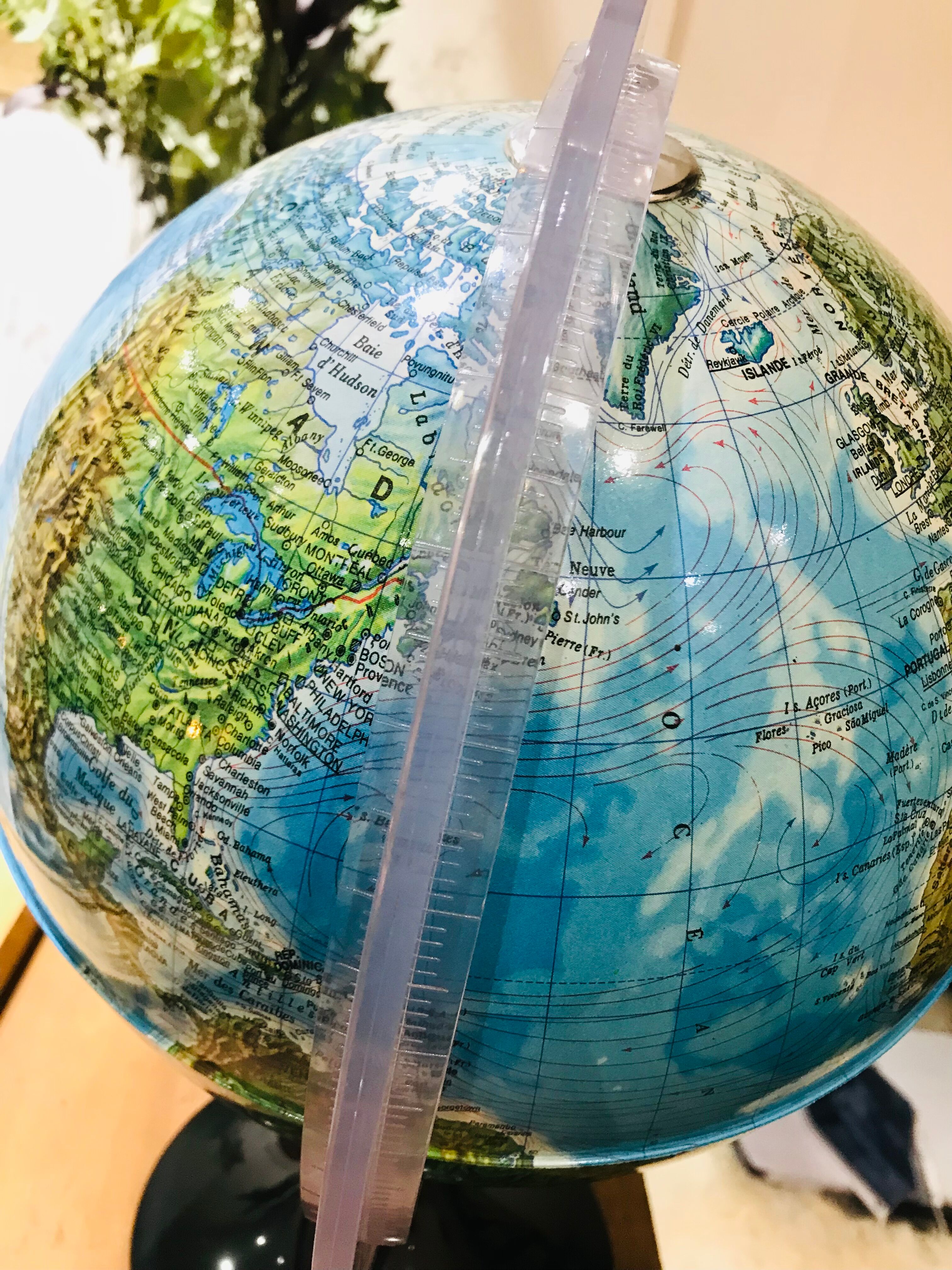 Luminous globe Italian 90s