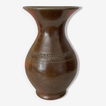 Vase vintage en grès / années 70/80