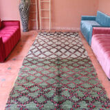 Moroccan Vintage Carpet 157 x 398 cm