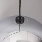 Adjustable wall lamp vintage 70s chromed metal italian design