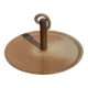 Stoneware and wood cheese board