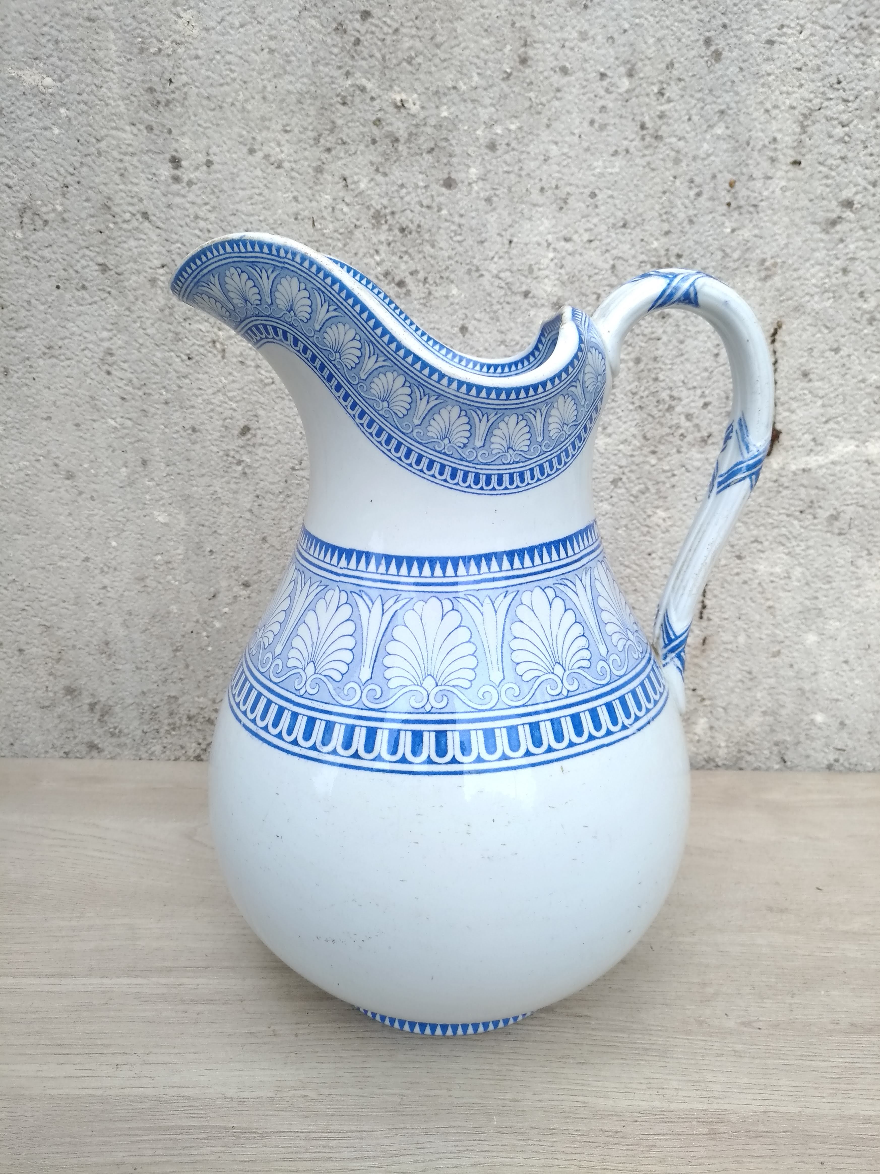 porcelain water pitcher