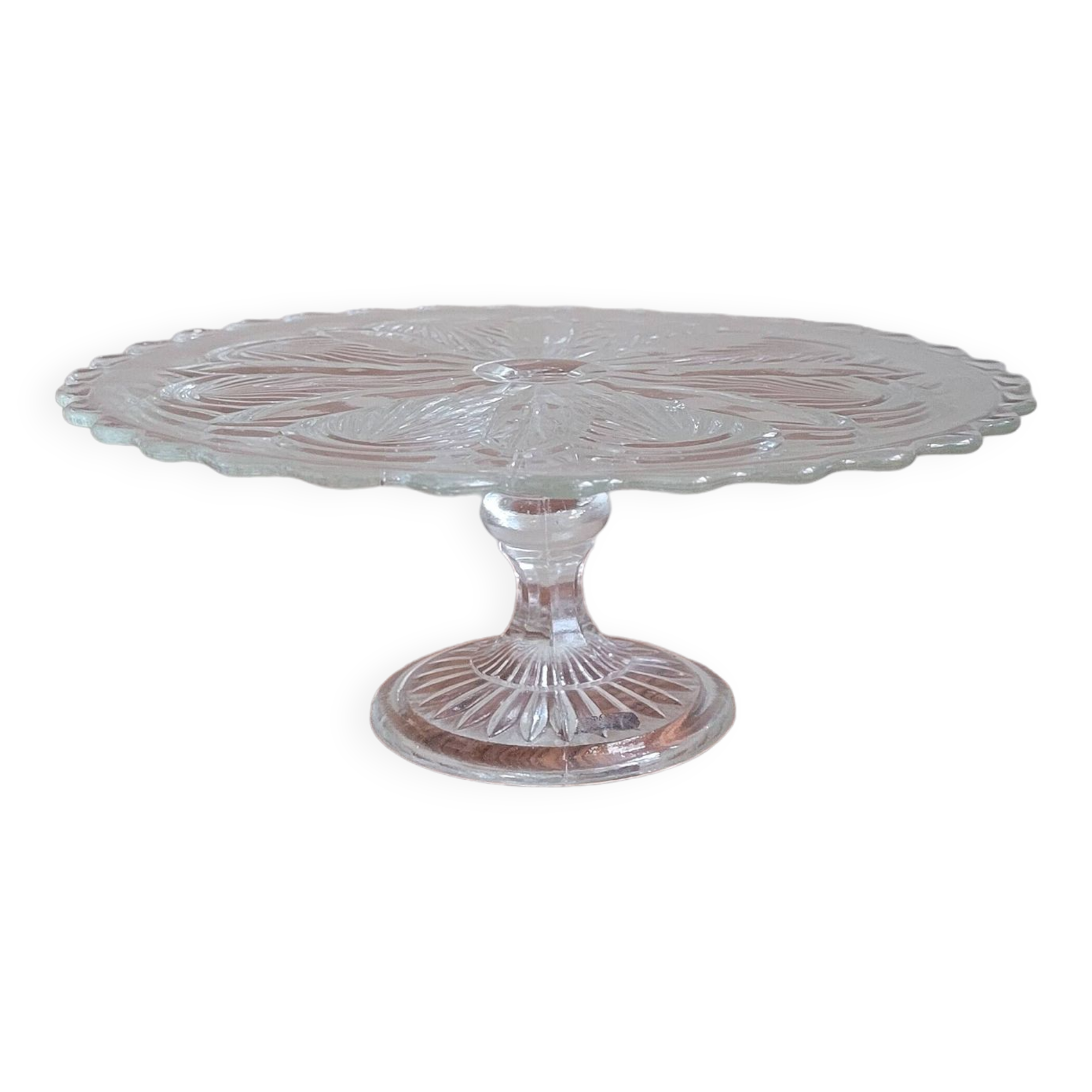 LA REDOUTE X SELENCY CAKE DISH 12 transparent