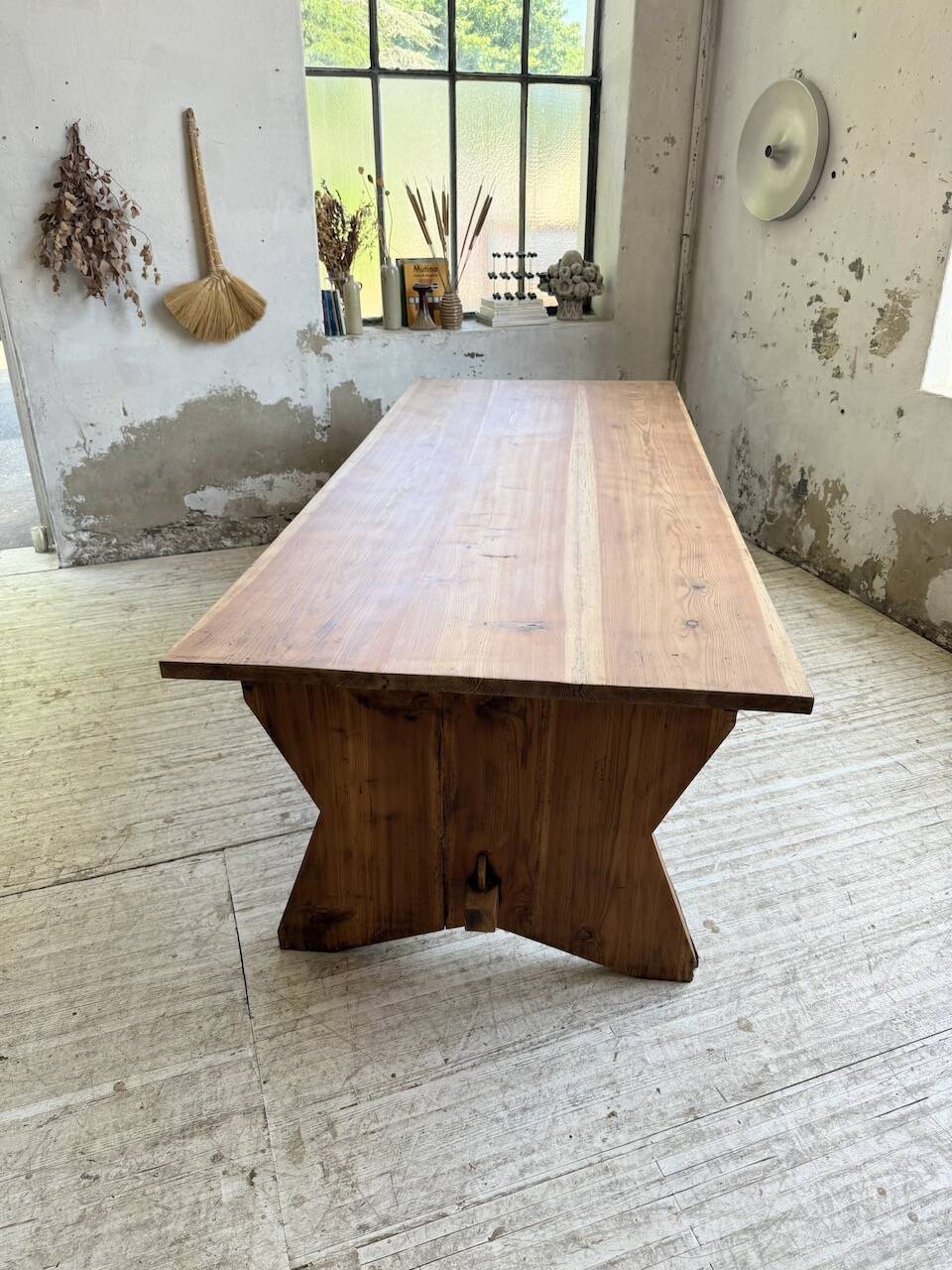 2.5m5 XL pine farmhouse table