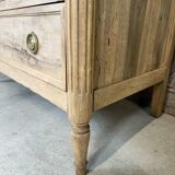 Louis XVI chest of drawers in bleached walnut circa 1800