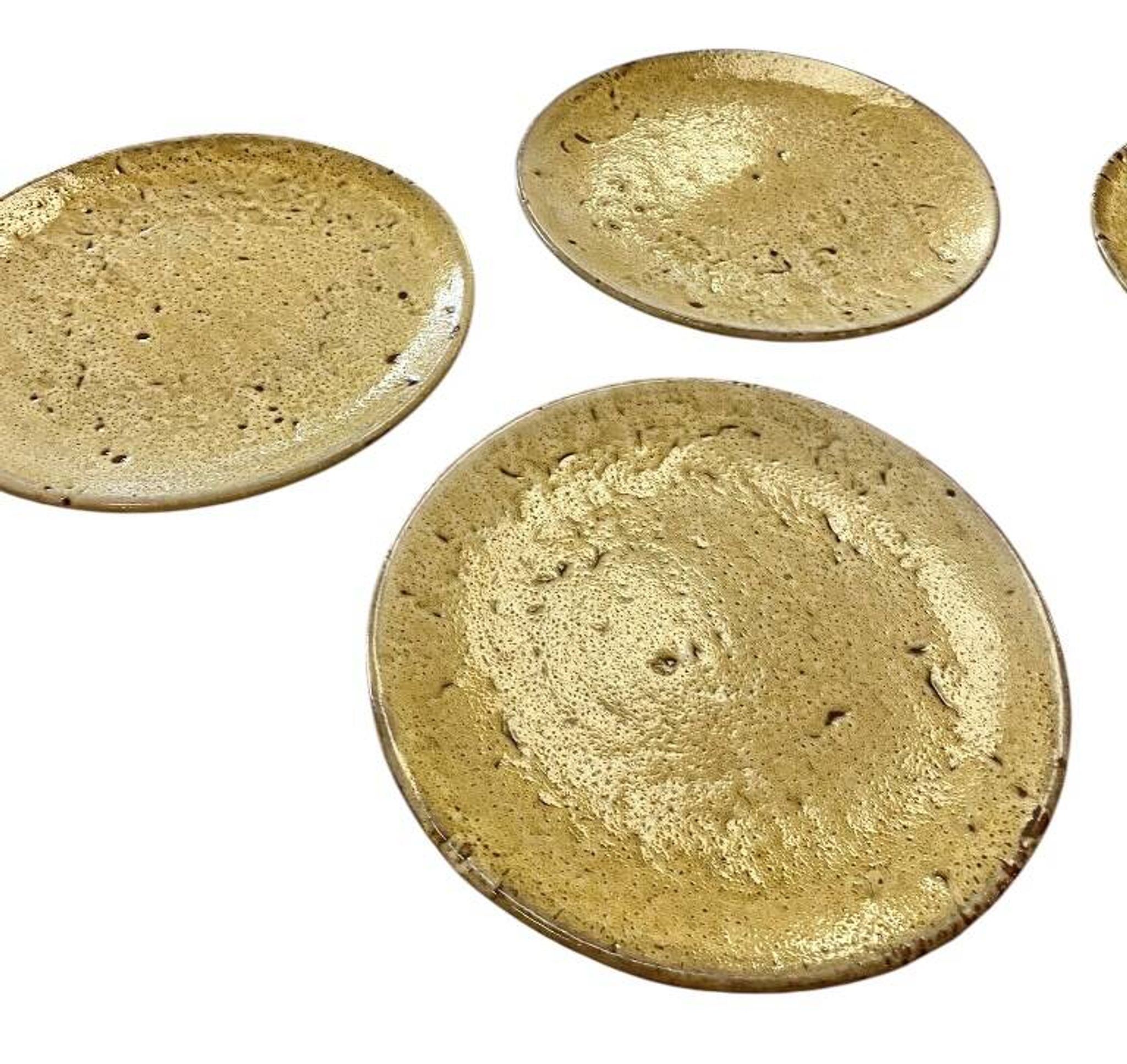 Ensemble d'assiettes Fat Lava Vallauris