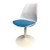 Chaise tulipe bleue
