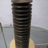 Brass table lamp by an unknown designer from the 70s