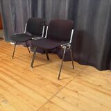 Pair of DSC 106 chairs designed by Giancarlo Piretti, Anonima Castelli, Ita