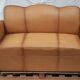 Vintage convertible moustache club sofa